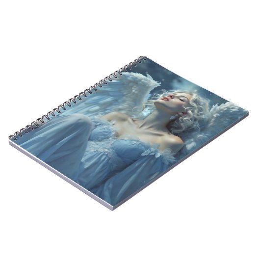 Skybound Silence: Engel des Mitternachtschleiers Notizblock (Linke Seite)