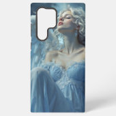 Skybound Silence: Engel des Mitternachtschleiers Samsung Galaxy Hülle (Rückseite)