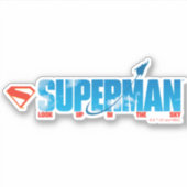 Skybound Superman Silhouette Aufkleber (Vorderseite)