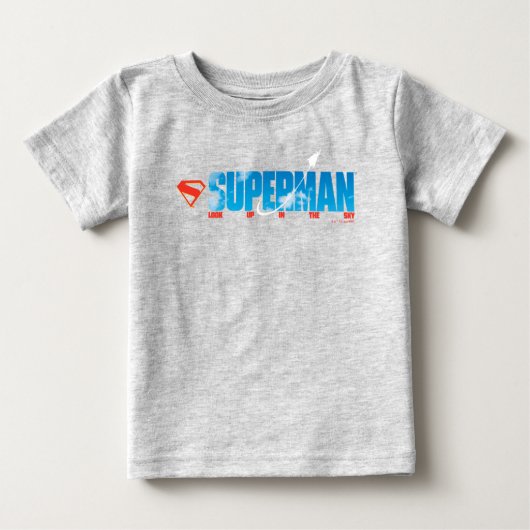 Skybound Superman Silhouette Baby T-shirt (Vorderseite)