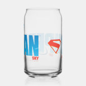 Skybound Superman Silhouette Dosenglas (Rechts)
