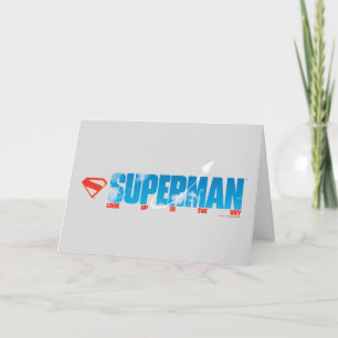 Skybound Superman Silhouette Karte