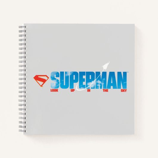 Skybound Superman Silhouette Notizblock (Vorderseite)