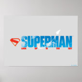 Skybound Superman Silhouette Poster (Vorne)