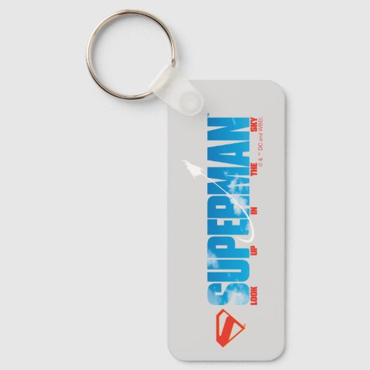 Skybound Superman Silhouette Schlüsselanhänger (Vorderseite)