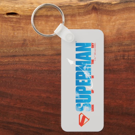 Skybound Superman Silhouette Schlüsselanhänger (Vorderseite)