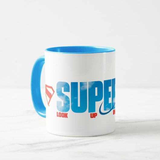 Skybound Superman Silhouette Tasse (Vorderseite Links)