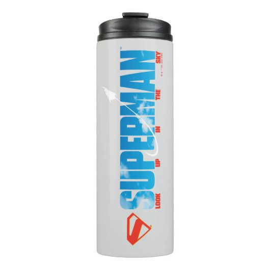 Skybound Superman Silhouette Thermosbecher (Vorderseite)