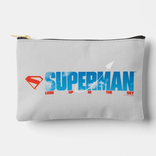 Skybound Superman Silhouette Zubehörtasche (Vorderseite)