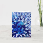 Skyburst-geklappte Mitteilungskarten (Vorderseite)