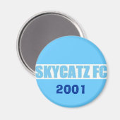 SKYCATZFC-TEXT 2001-Magnet Magnet (Vorderseite/Rückseite)