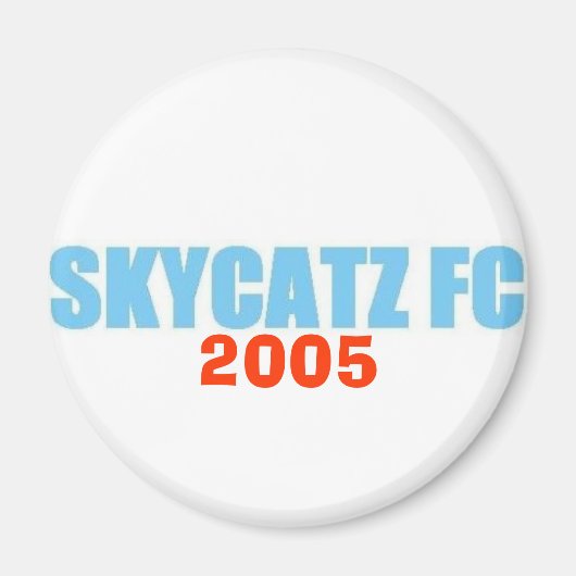 SKYCATZFC-TEXT 2005-Magnet Magnet (Vorne)