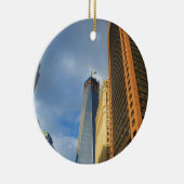 Skycraper Reflections of New York Keramik Ornament (Rechts)