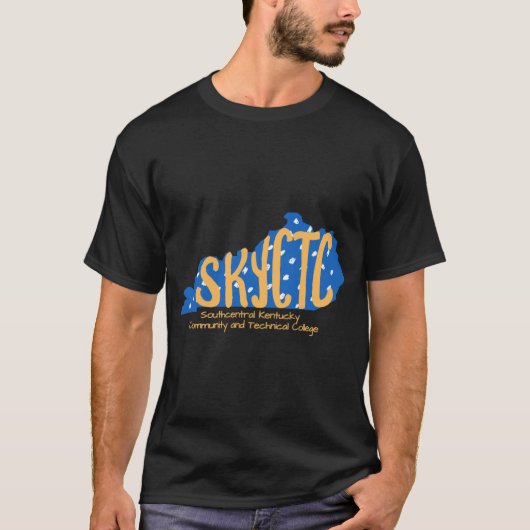 SKYCTC Ky Punkte-Muster T-Shirt (Vorderseite)