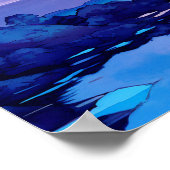 Skydancer auf dem Wasserbild Poster (Ecke)