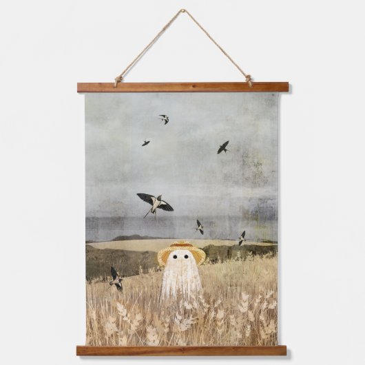 Skydancer Wandteppich Mit Holzrahmen (Vorderseite)