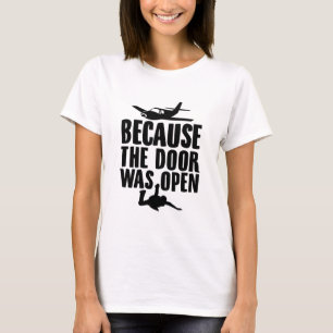 Skydive  Fallschirmspringen Skydiver Geschenke T-Shirt