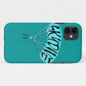Skydive Fanatic Blue Fade iPhone 5 Fall Case-Mate iPhone Hülle (Rückseite (Horizontal))