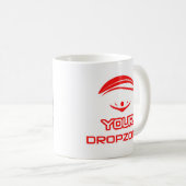 Skydive-Foto-Tasse Kaffeetasse (VorderseiteRechts)