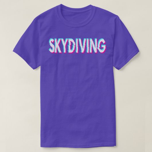 Skydive für Skydiver Skydive T-Shirt (Design vorne)