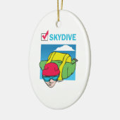 SKYDIVE GETAN DEM KERAMIK ORNAMENT (Links)