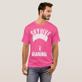 Skydive Grandma Skydiver Skydiver T-Shirt (Vorne ganz)