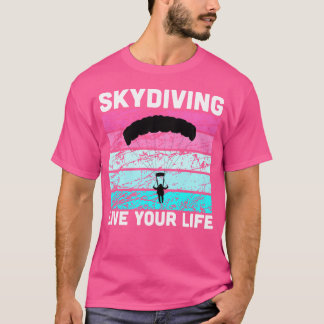 Skydive in Farben für Tauchlehrer T-Shirt
