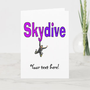 Skydive Lila Karte