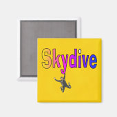 Skydive Magnet-2 Magnet (Vorderseite/Rückseite)