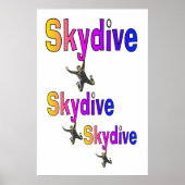 Skydive Poster (Vorne)