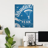 Skydive! Poster (Heimbüro)