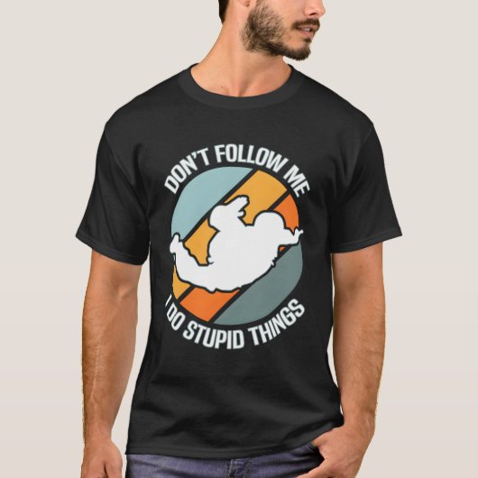 Skydive Skydive Fallschirm Skydiver T-Shirt (Vorderseite)