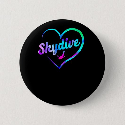 Skydive Skydive Herzwasser Button (Vorderseite)