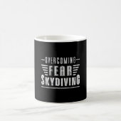 Skydive Skydive Skydiver Flugzeug Jump Funny Gift Kaffeetasse (Mittel)