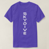 Skydive Skydiver Skydiver Fallschirm T-Shirt (Design vorne)