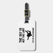 Skydive Spielplatz Gepäckanhänger (Vorderseite vertikal)