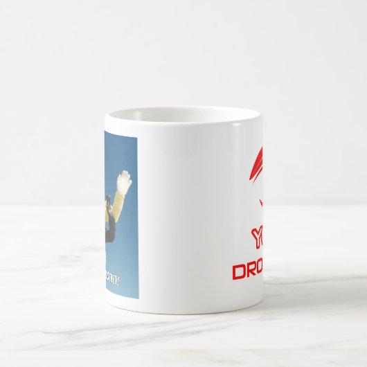 Skydive-Tasse - Errungenschaft Kaffeetasse (Mittel)