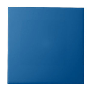 Skydiver Blue, Solid Color Royal Blue Fliese