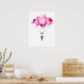 Skydiver Fallschirmspringen Fallschirmspringen Poster (Küche)