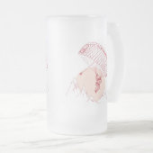 Skydiver Mattglas Bierglas (VorderseiteRechts)