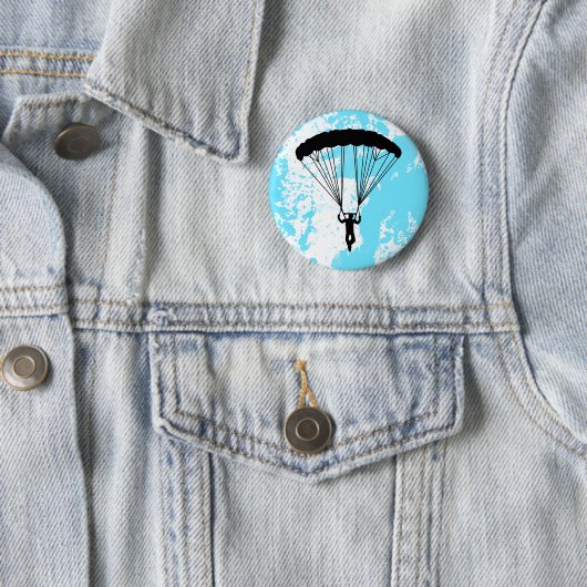Skydiver Silhouette Button (Beispiel)