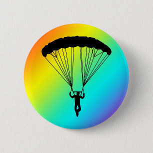 Skydiver-Silhouette Button