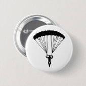 Skydiver Silhouette Button (Vorne & Hinten)
