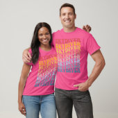 Skydiver Sky Diving Groovy T-Shirt (Unisex)