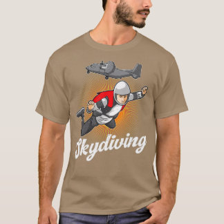 Skydiver Skydiver Diver Skydive Parachuting Gesche T-Shirt