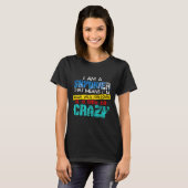 Skydiver Skydiver Ich bin ein bisschen Skydive Cra T-Shirt (Vorne ganz)