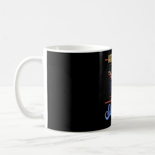 Skydiver Skydiver Retro Behalt Calm Funny Geschenk Kaffeetasse (Links)