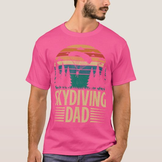 Skydiver Skydiver Vater T-Shirt (Vorderseite)