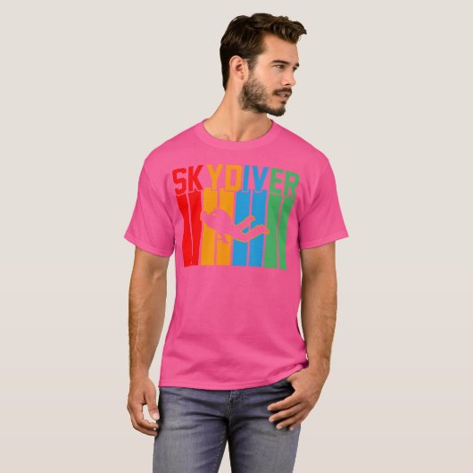 Skydiver Skydiving T-Shirt (Vorne ganz)