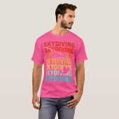 Skydiver Skydiving T-Shirt (Vorne ganz)